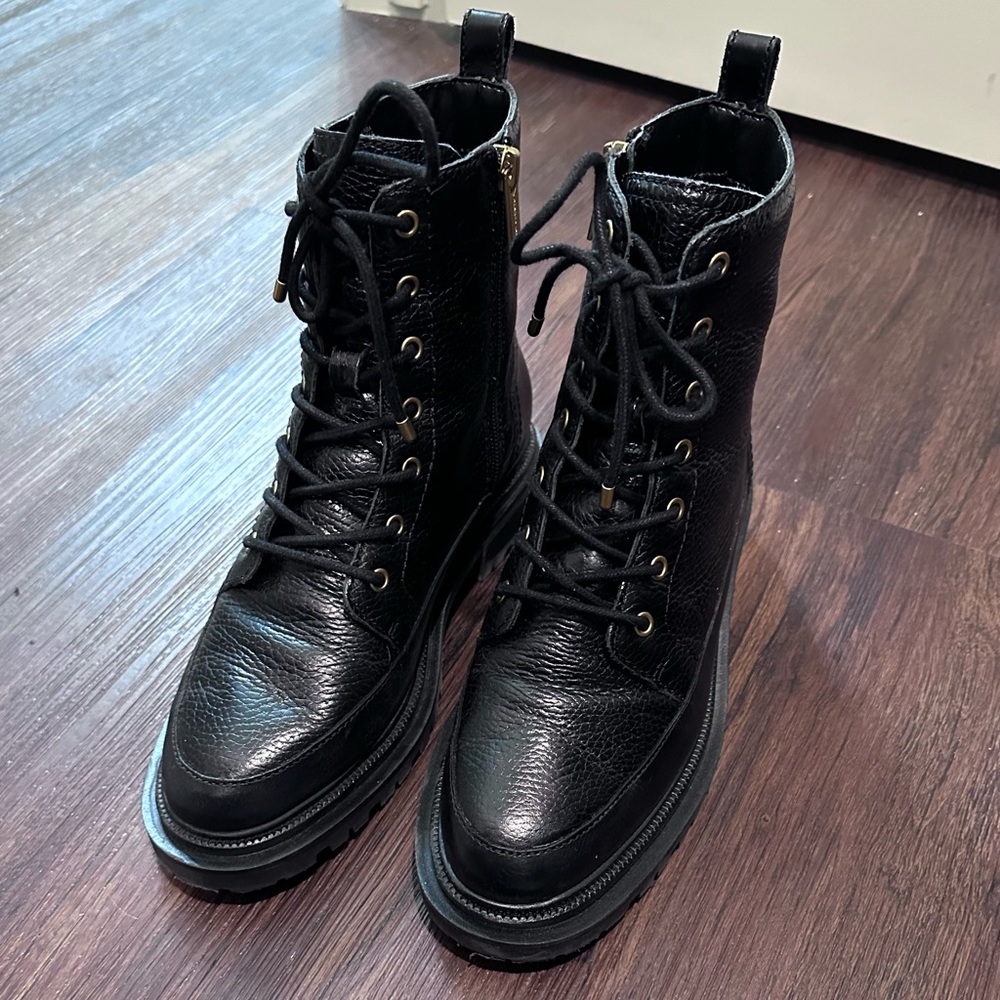 Black Vince Camuto Boots. Worn one time. Size 7